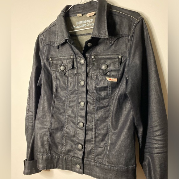 Parasuco denim legend jeans coat ( shiny dark blue ) - Picture 6 of 9